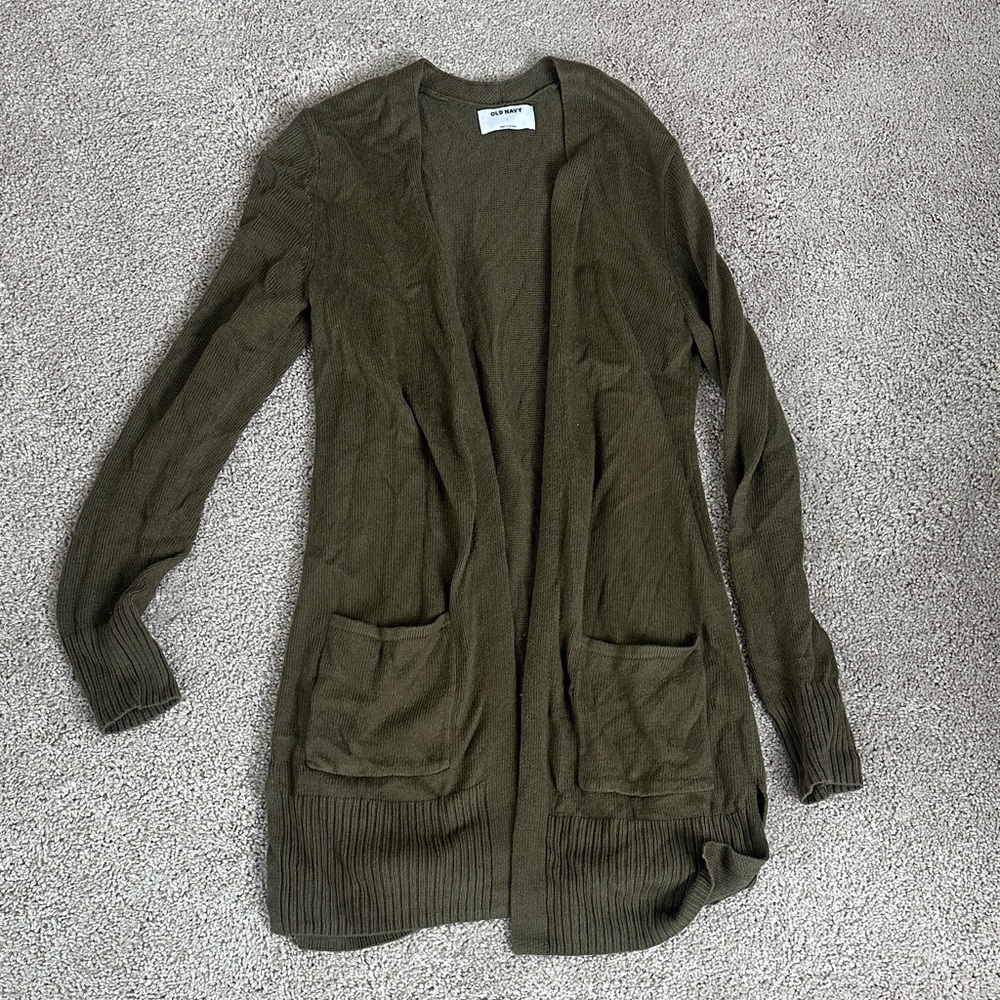 Old Navy Forest Green Cardigan